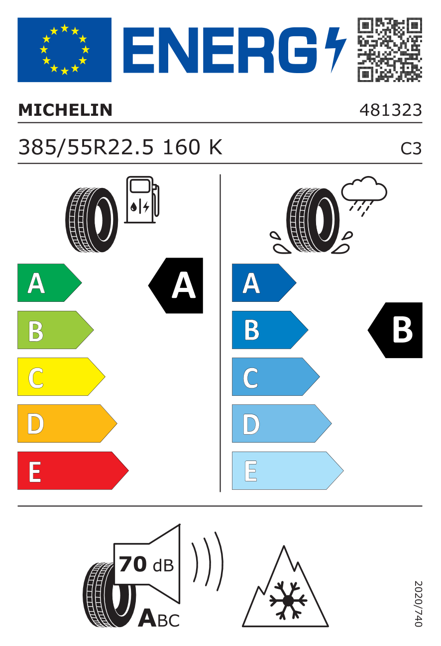 Michelin X Line Energy F 385/55 R22.5 Michelin X Line Energy F 385/55 R22.5