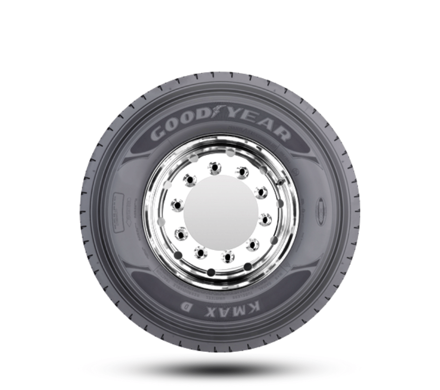 Goodyear KMAX D 285/70 R19.5 Goodyear KMAX D 285/70 R19.5