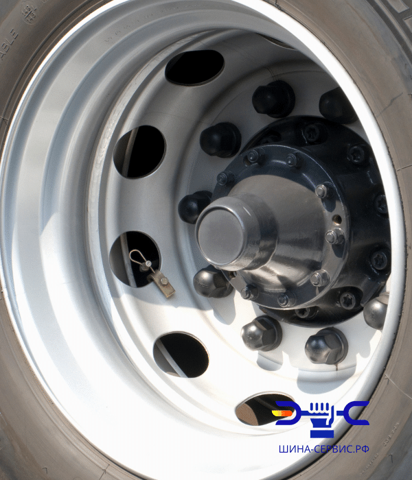 Вентиль грузовой для бескамерных колес TR-570 С90 набор 6 шт.