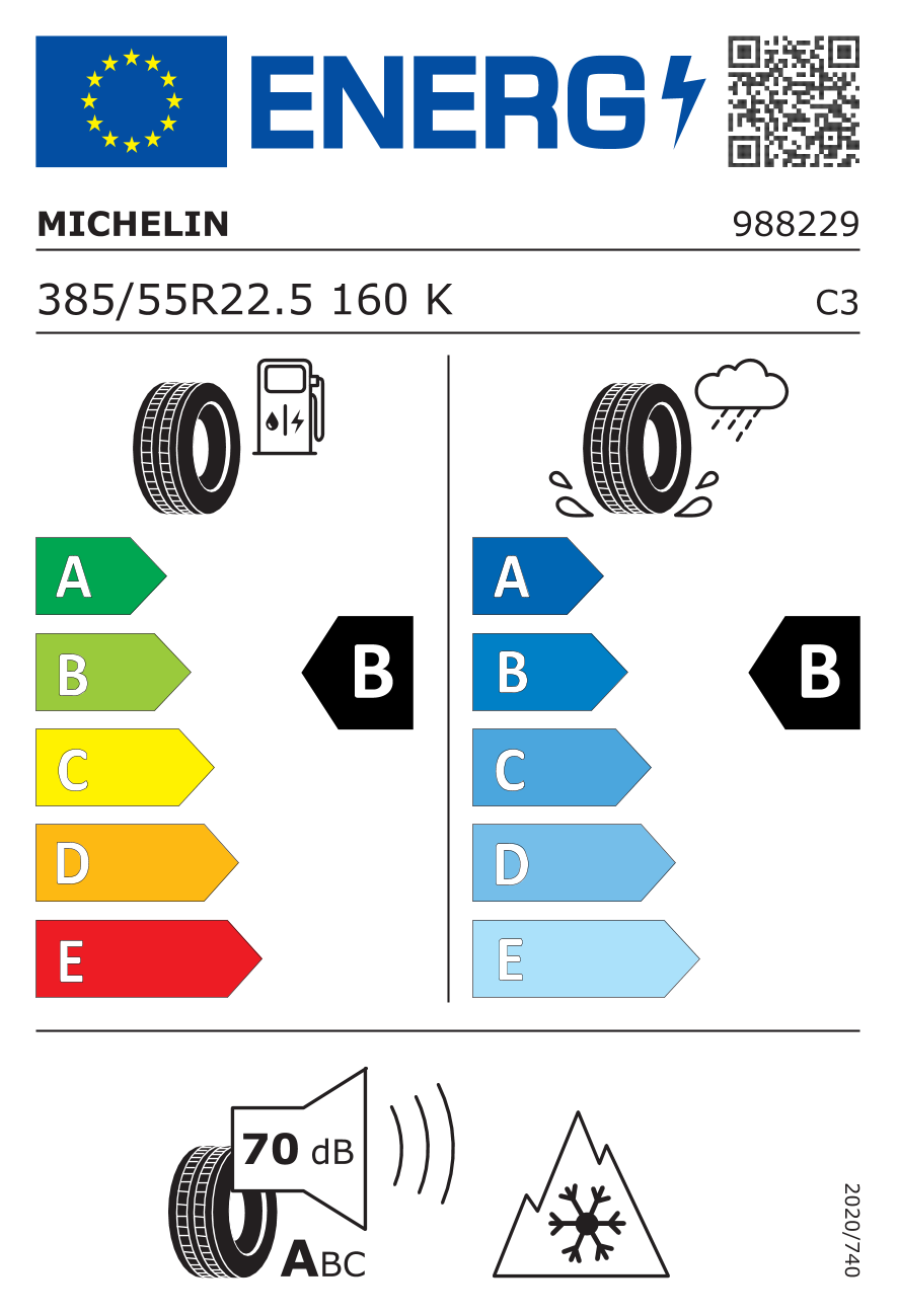 Michelin X Multi T2 385/55 R22.5
