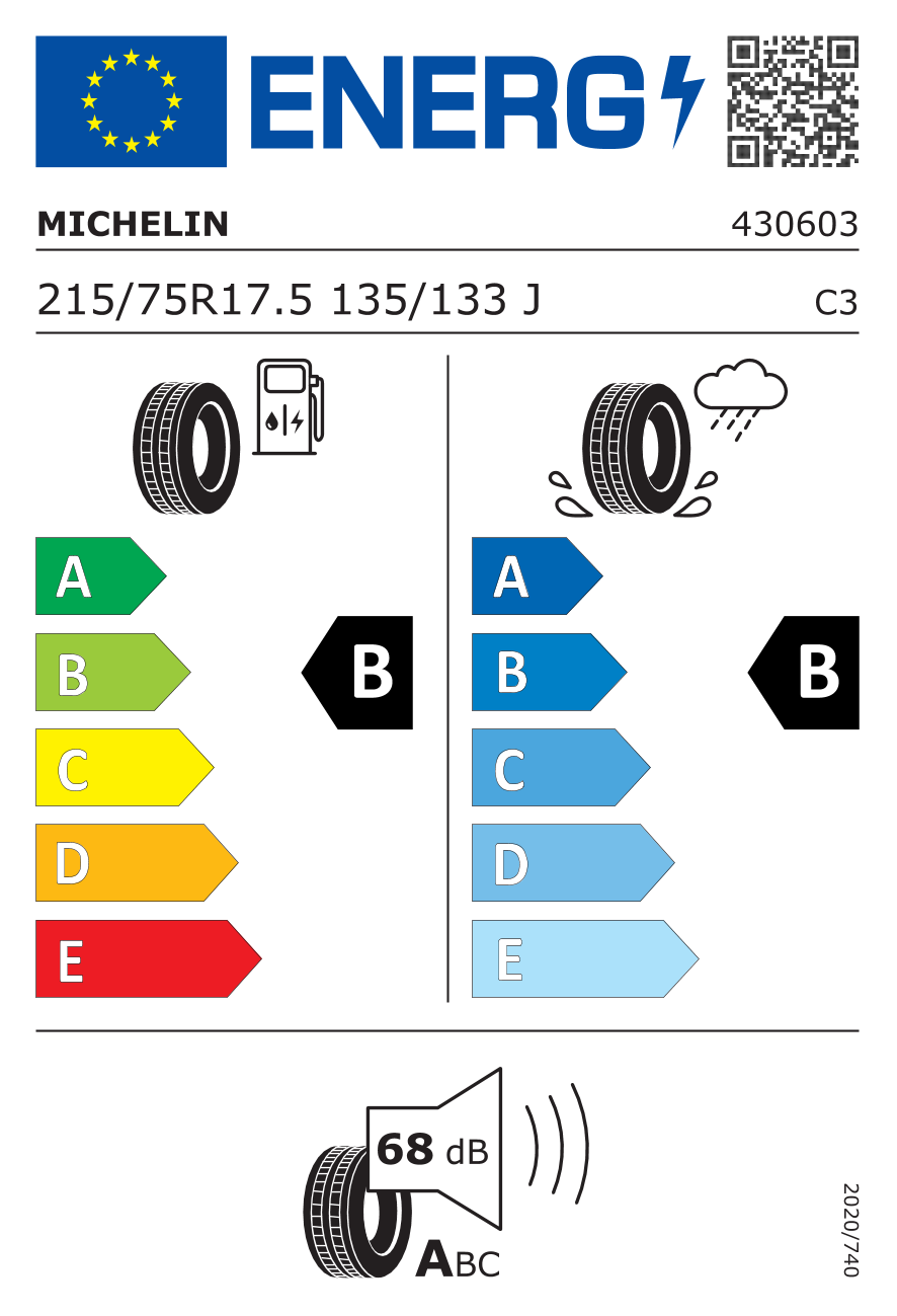 Michelin X Line Energy T 215/75 R17.5 Michelin X Line Energy T 215/75 R17.5