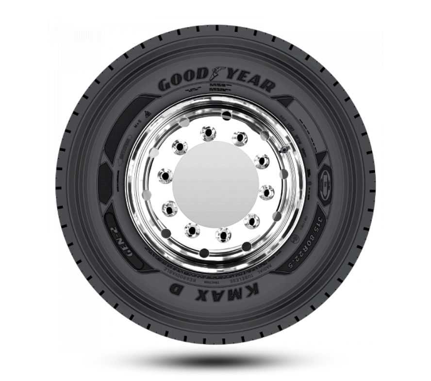 Goodyear KMAX D GEN-2 295/60 R22.5 Goodyear KMAX D GEN-2 295/60 R22.5