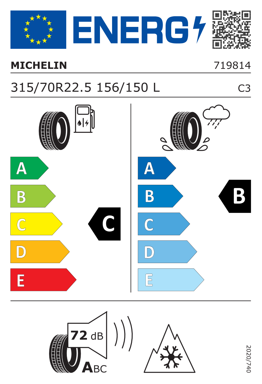 Michelin X Multi Z 315/70 R22.5