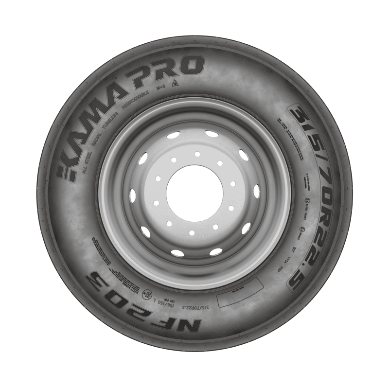 Автошина KAMA PRO NF 203 315/70 R22.5 156/150L Автошина KAMA PRO NF 203 315/70 R22.5 156/150L