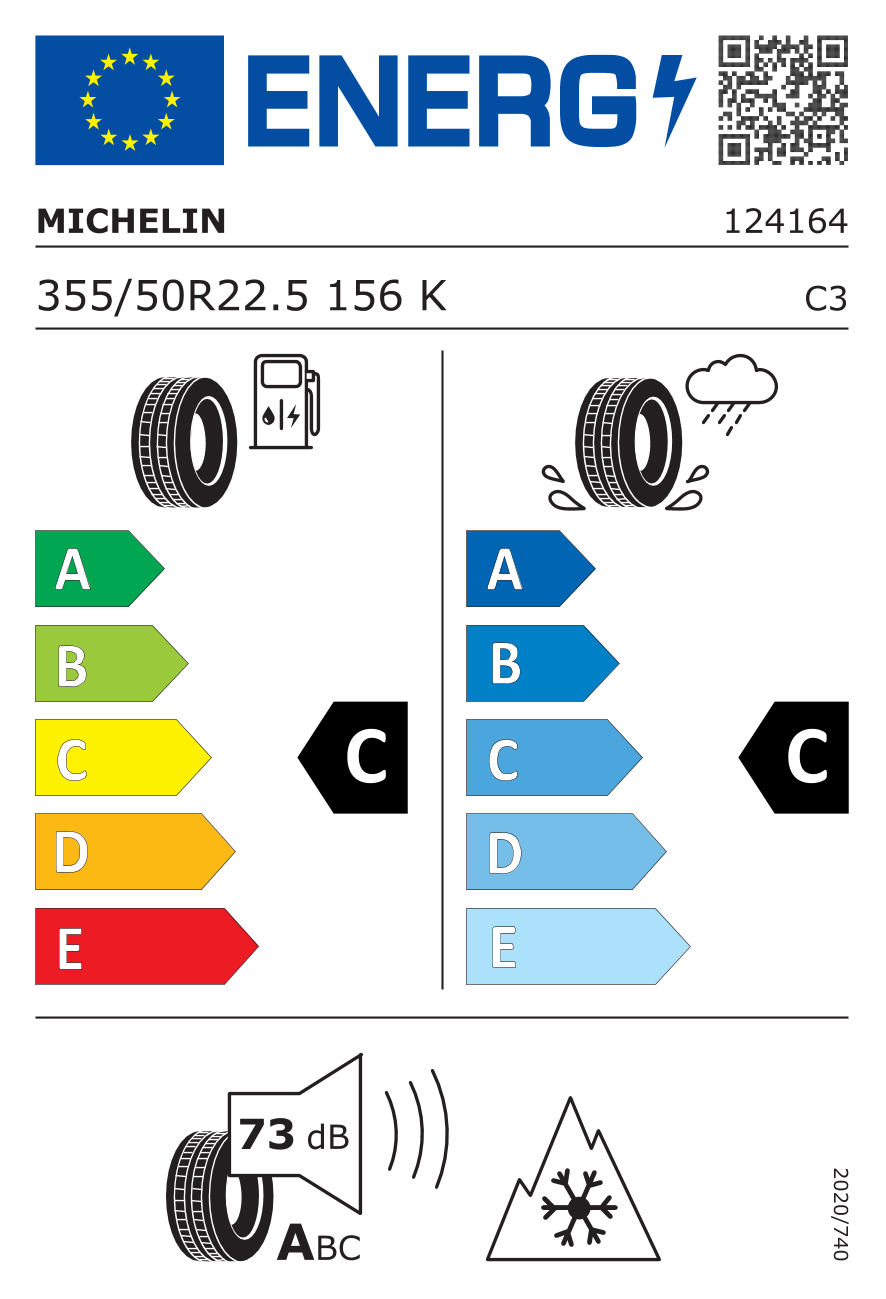 Michelin X Multi Z 355/50 R22.5