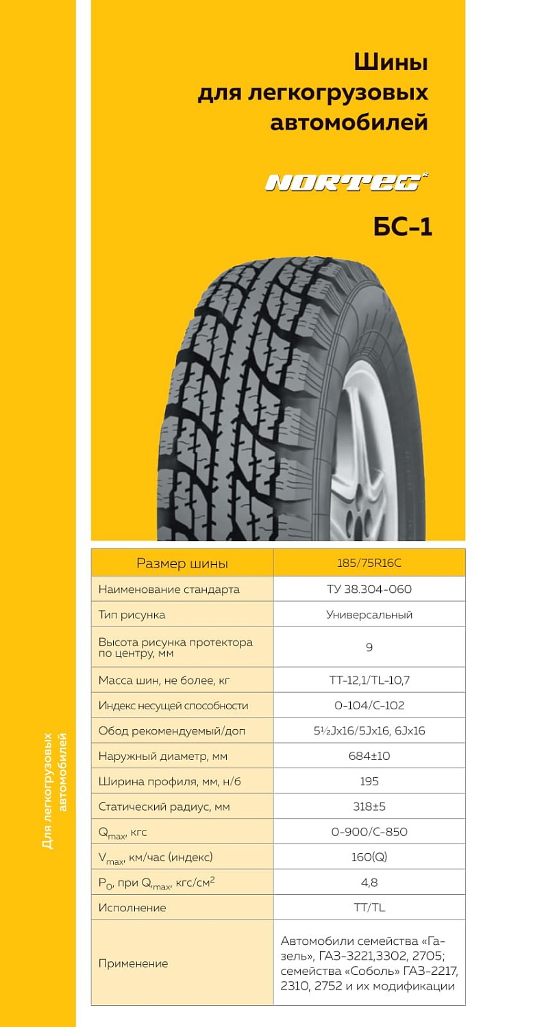 Шина FORWARD PROFESSIONAL БС-1 185/75 R16C 104/102Q шип